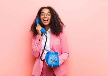 Black girl switchboard operator